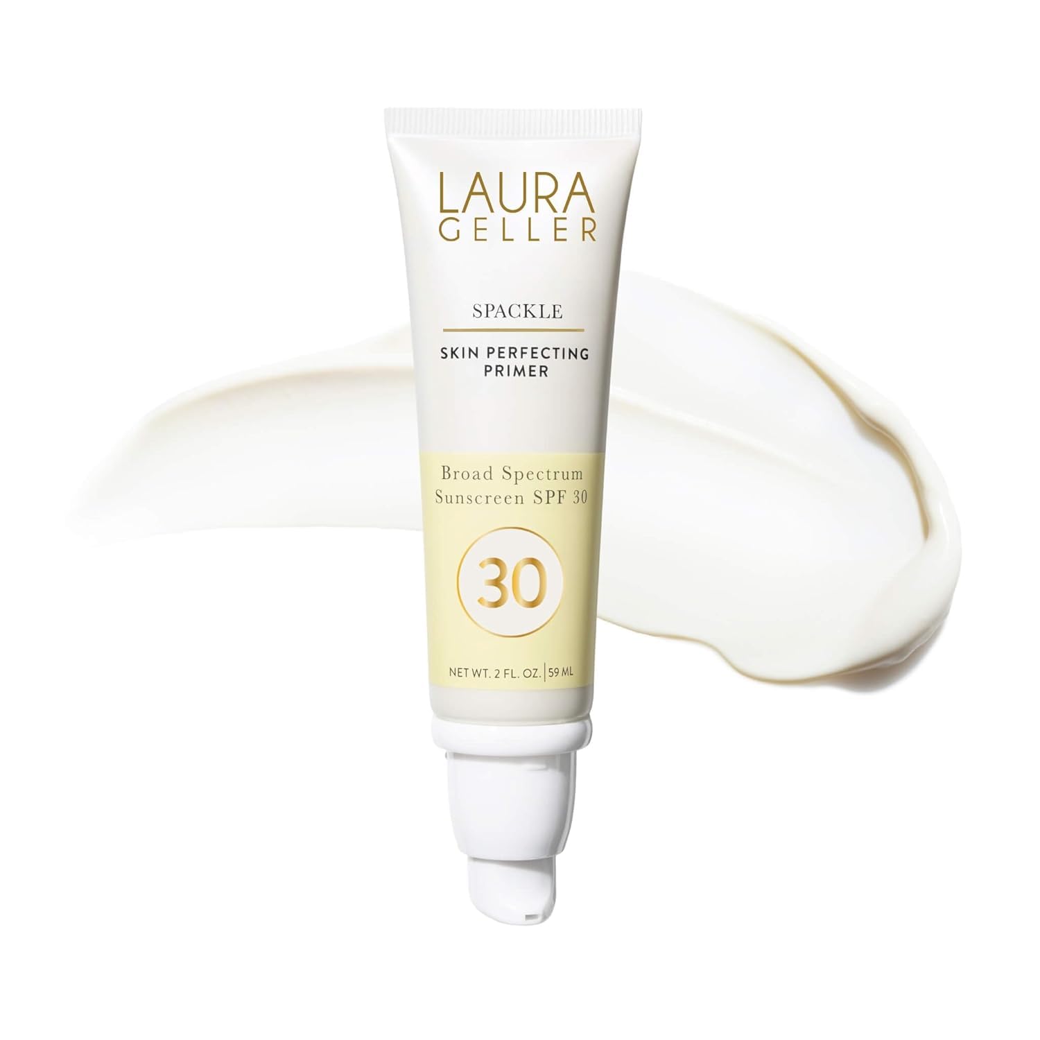 LAURA GELLER NEW YORK Spackle Primer - Hydrate - Super-Size 2 Fl Oz - Hyaluronic Acid Makeup Primer for Mature Skin