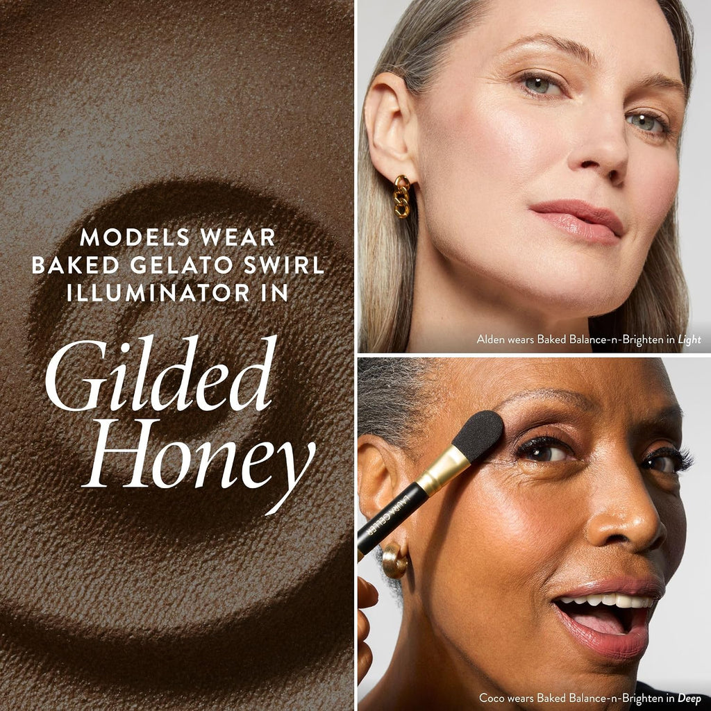 LAURA GELLER NEW YORK Baked Gelato Swirl Illuminator, Gilded Honey - Back from the Vault