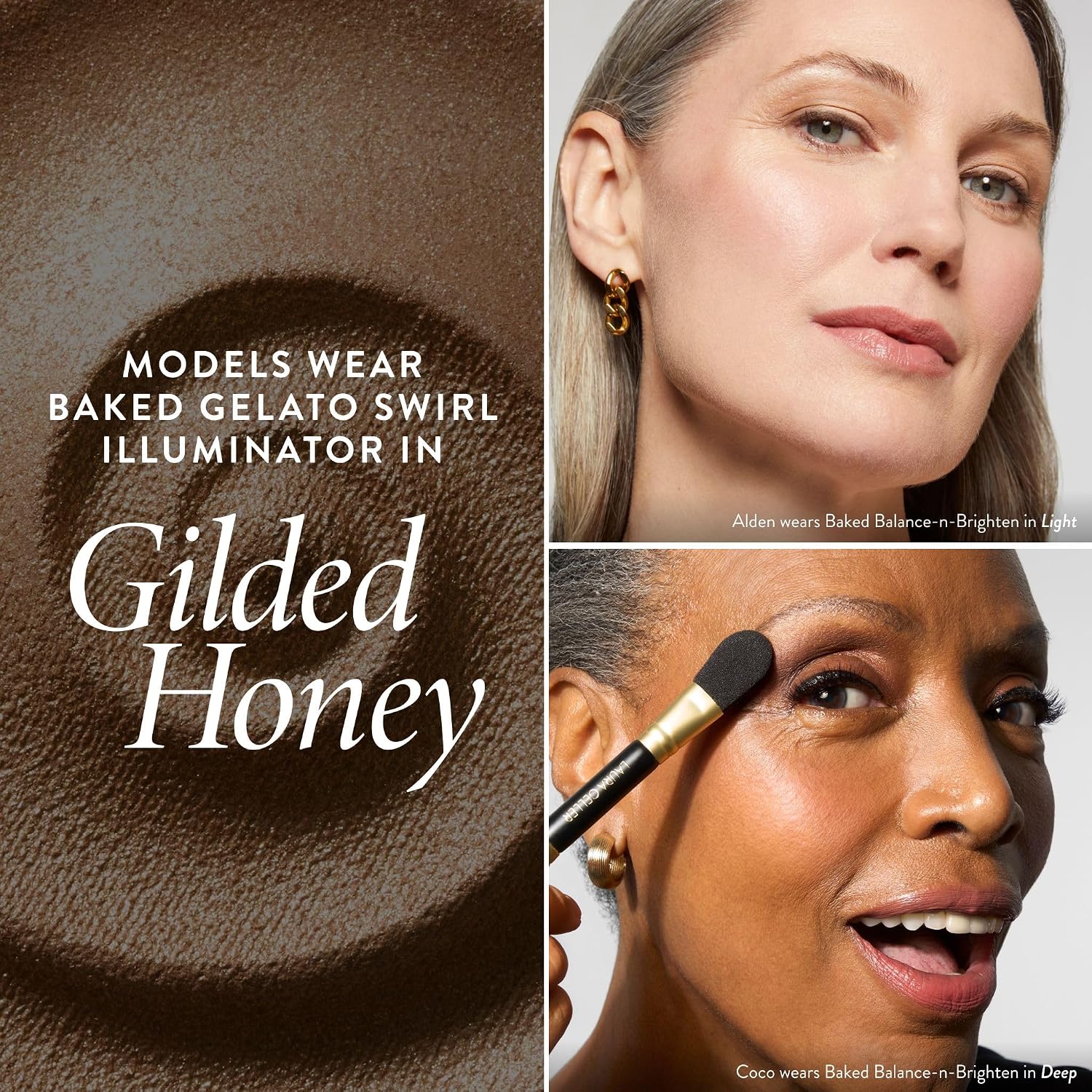 LAURA GELLER NEW YORK Baked Gelato Swirl Illuminator, Gilded Honey - Back from the Vault